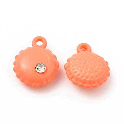 Spray Painted Alloy Pendants FIND-B016-03-1