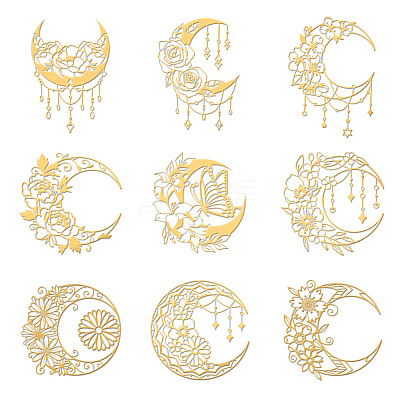 Nickel Decoration Stickers DIY-WH0450-075-1