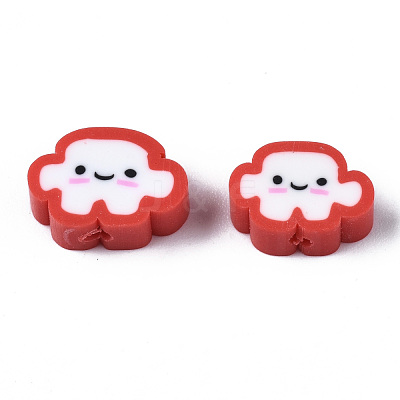 Handmade Polymer Clay Beads X-CLAY-N008-033D-1