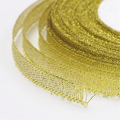 Glitter Metallic Ribbon RS6mmY-G-1