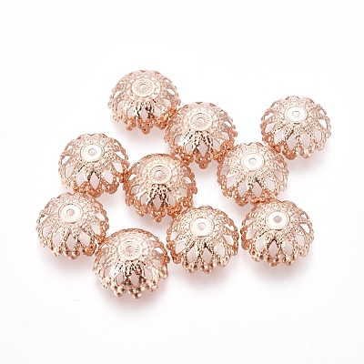 304 Stainless Steel Bead Caps STAS-E484-41RG-1