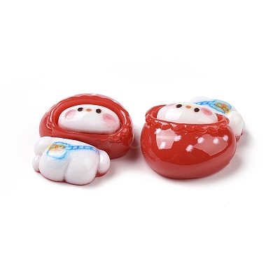 Opaque Resin Cabochons X-RESI-I037-06A-1