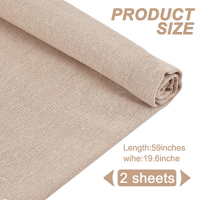 Linen Fabric AJEW-WH0314-403A-1