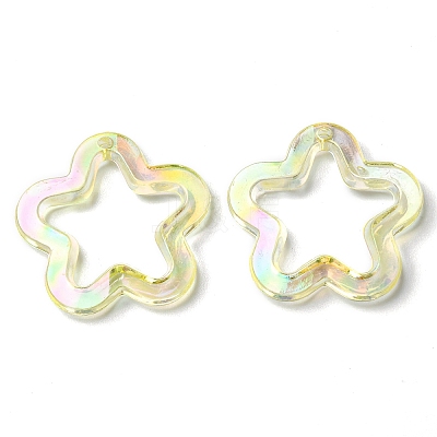 Transparent Acrylic Pendants MACR-Q160-04A-1