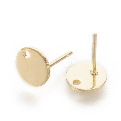 304 Stainless Steel Stud Earring Findings X-STAS-P221-14G-1