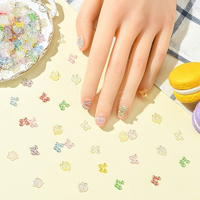 13 Styles Resin Cabochons CRES-CJ0001-73-1