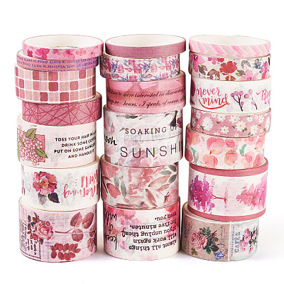 20pcs 5 Styles Scrapbooking Stickers DIY-TAC0029-03D-1