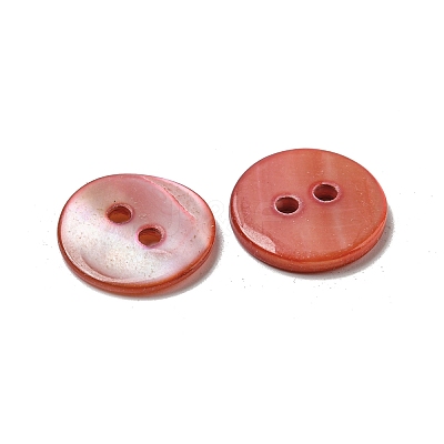 Freshwater Shell Buttons SHEL-C005-01B-06-1