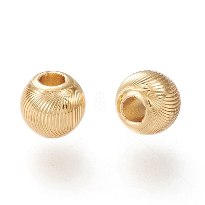 Brass Beads KK-M213-02B-G-1