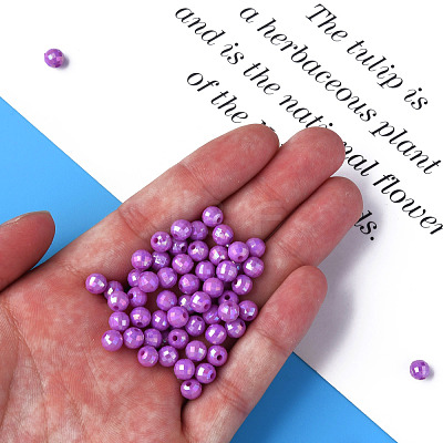 Opaque Acrylic Beads MACR-S371-135-I07-1