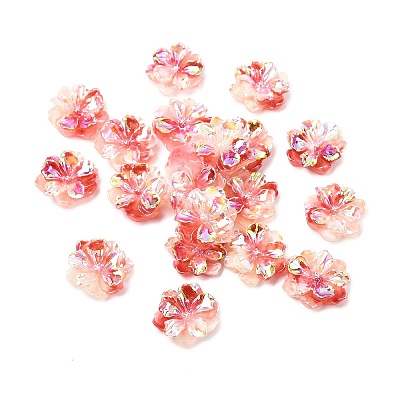 Luminous Resin Cabochons LS-RESI-E033-02H-1