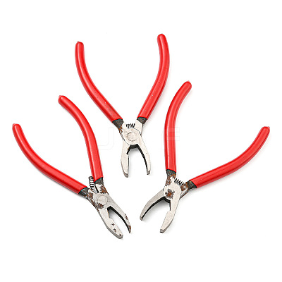 (Defective Closeout Sale: Rusty) Iron Flat Nose Pliers TOOL-XCP0001-90-1