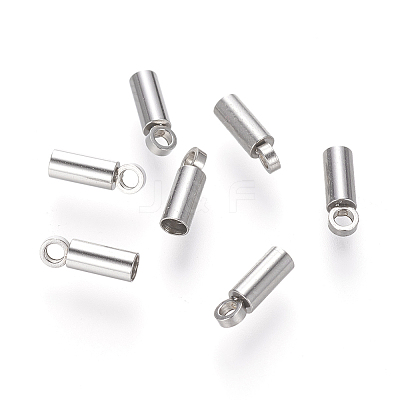 Tarnish Resistant 201 Stainless Steel Cord Ends STAS-E136-66-1