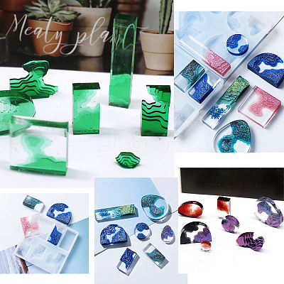 Ocean Theme DIY Silicone Molds Kits DIY-OC0002-93-1