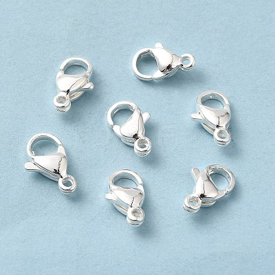 304 Stainless Steel Lobster Claw Clasps STAS-R120-02B-S-1