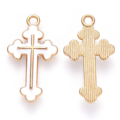Alloy Enamel Pendants X-ENAM-S121-059-1