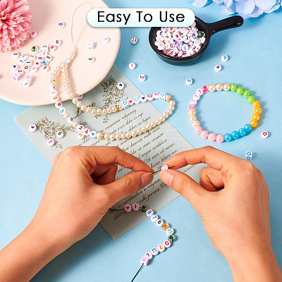 15 Styles Opaque Acrylic Beads MACR-TA0001-64-1