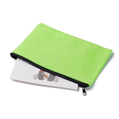 Rectangle Canvas Jewelry Storage Bag ABAG-H108-02E-1