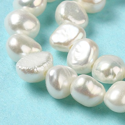 Natural Cultured Freshwater Pearl Beads Strands PEAR-E017-01-1