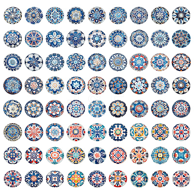 Glass Cabochons GGLA-AR0001-06-1