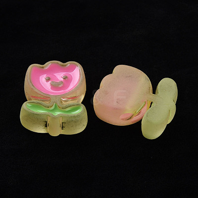 Transparent Acrylic Beads MACR-S374-03B-01-1