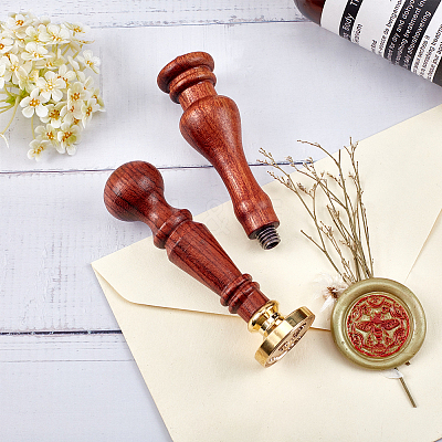Natural Pear Wood/Natural Wood Handle DIY-CP0003-04-1
