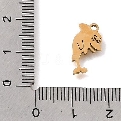 304 Stainless Steel Charms SA-CBAF171-01G-C-1