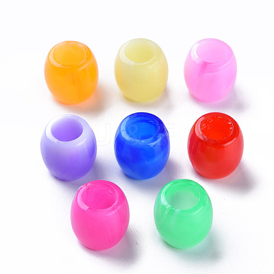 Acrylic European Beads MACR-S375-003-M-1