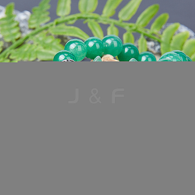 Natural Green Aventurine Pendants G-SC0001-20D-1