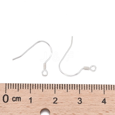925 Sterling Silver Earring Hooks STER-K167-049A-S-1