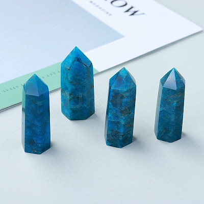 Point Tower Natural Apatite Home Display Decoration PW-WG91959-01-1