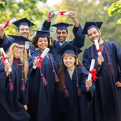 Polyester Graduation Honor Rope AJEW-NB0001-60-1