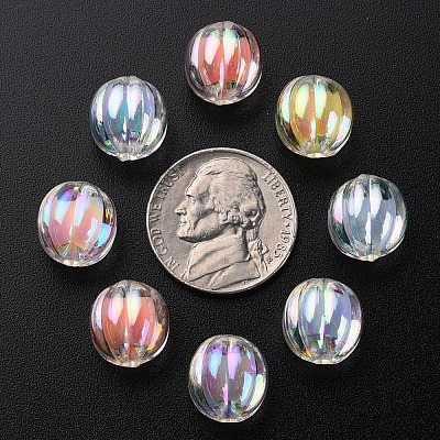 Transparent Acrylic Beads TACR-S152-07B-1