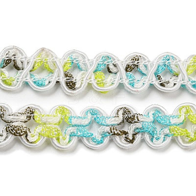 Polyester Wavy Lace Trim OCOR-K007-06B-1