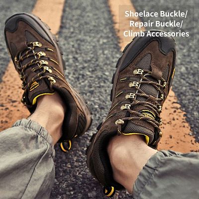 Alloy Boot Lace Hooks For Climbing and Outdoor Shoes PALLOY-PH0001-49B-1