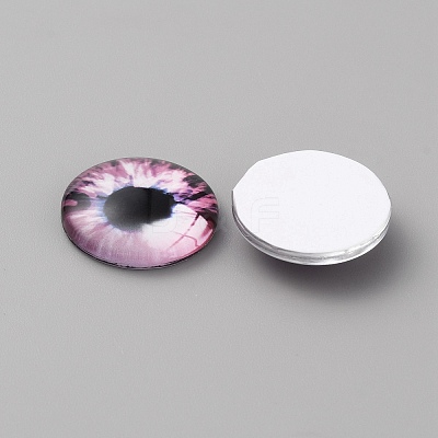 Glass Cabochons LS-GLAA-WH0033-75F-09-1