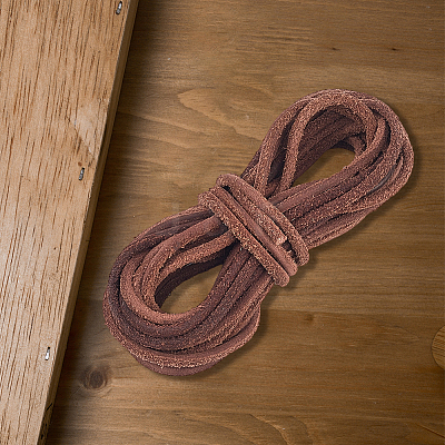 5M Cowhide Leather Cords for DIY Craft WL-GF0001-25B-02-1