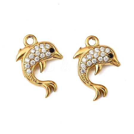 304 Stainless Steel Charms STAS-F321-01G-03-1