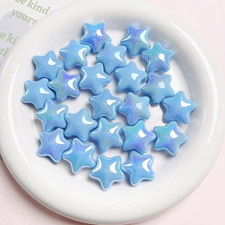 UV Plating Plastic Beads LS-PW-WG17565-04-1