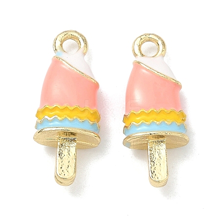 Alloy Enamel Pendants FIND-G108-02B-G-1
