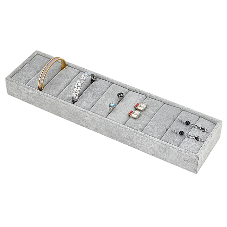 Velvet Bangle Organizer Display Trays BDIS-WH0008-20B-1