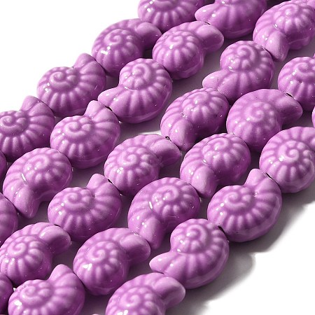 Handmade Porcelain Beads Strands PORC-I028-02F-1