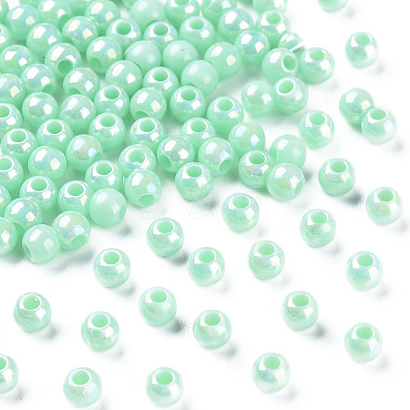 Opaque Acrylic Beads MACR-S371-11-I04-1