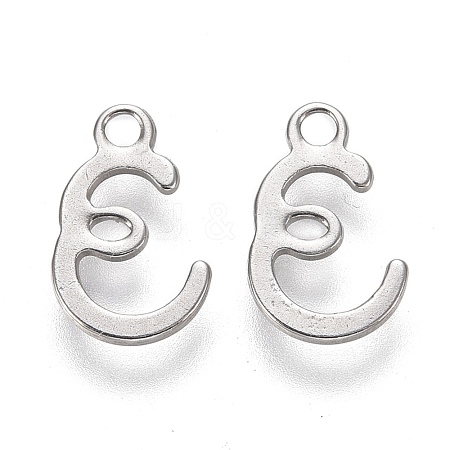 304 Stainless Steel Charms X-STAS-L232-117E-P-1