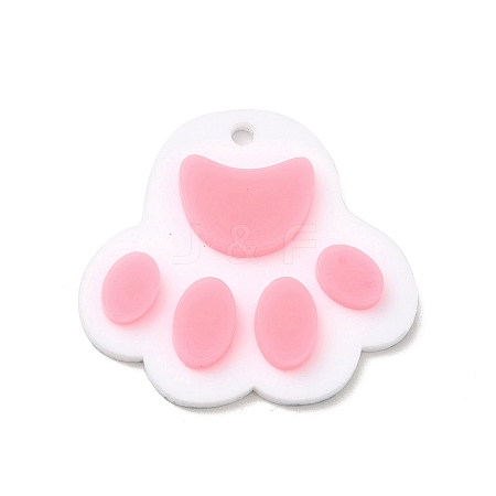 Opaque Acrylic Pendants LS-OACR-H024-11-1