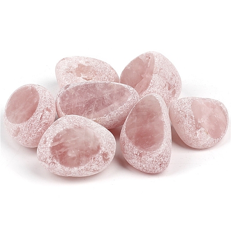 Natural Rose Quartz Dinosaur Egg Display Decorations PW-WGE8BAF-02-1