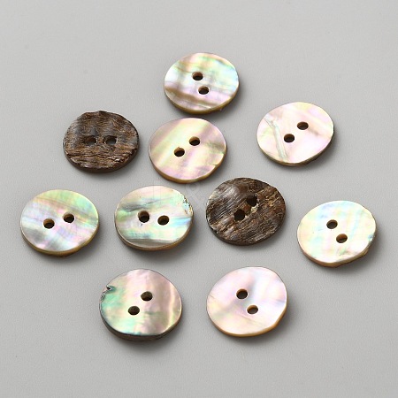 Natural Shell Buttons LS-BUTT-WH0024-041D-1