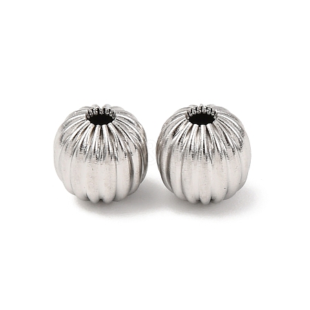Textured 304 Stainless Steel Beads STAS-I358-11P-04-1
