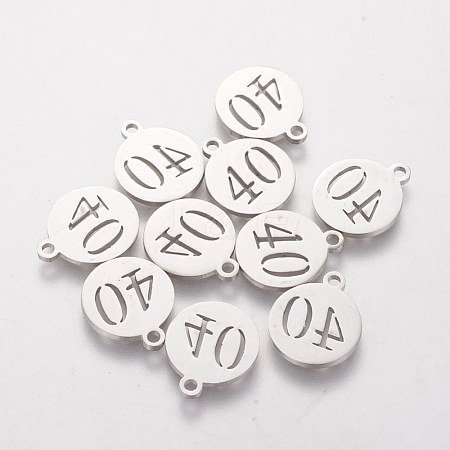 201 Stainless Steel Charms STAS-Q201-T089-1