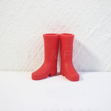 Mini Long Rain Boots Doll Making Ornaments MIMO-PW0002-19E-1